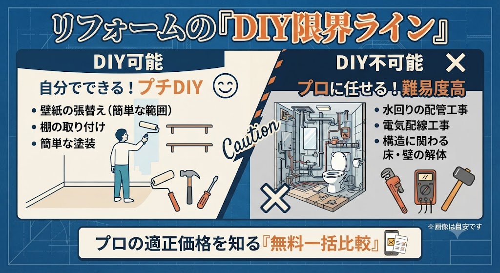 DIY限界ライン