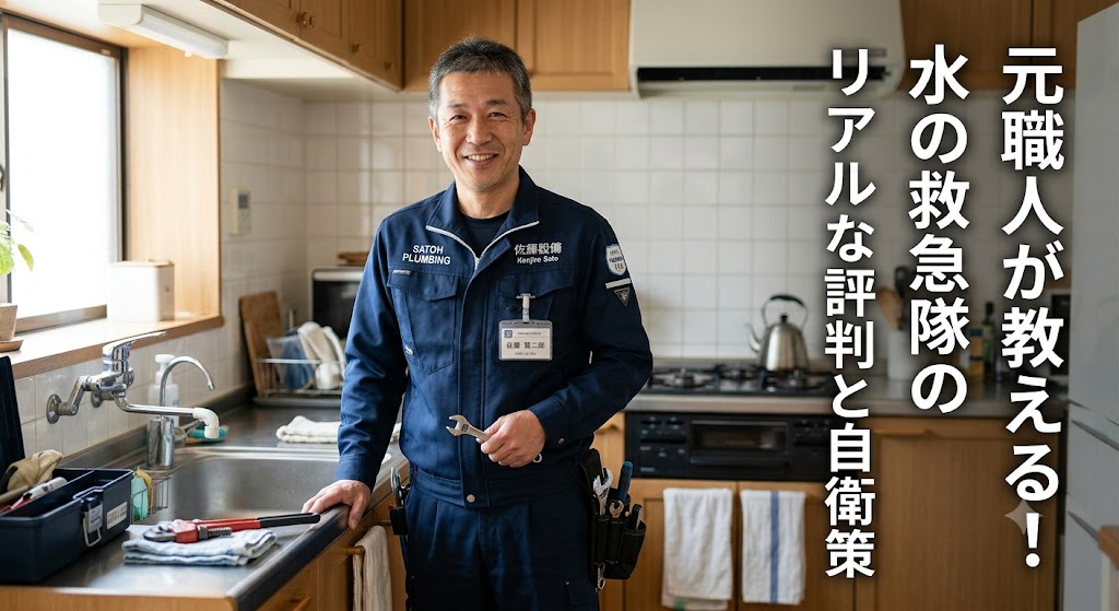 水道修理のプロとキャッチコピー