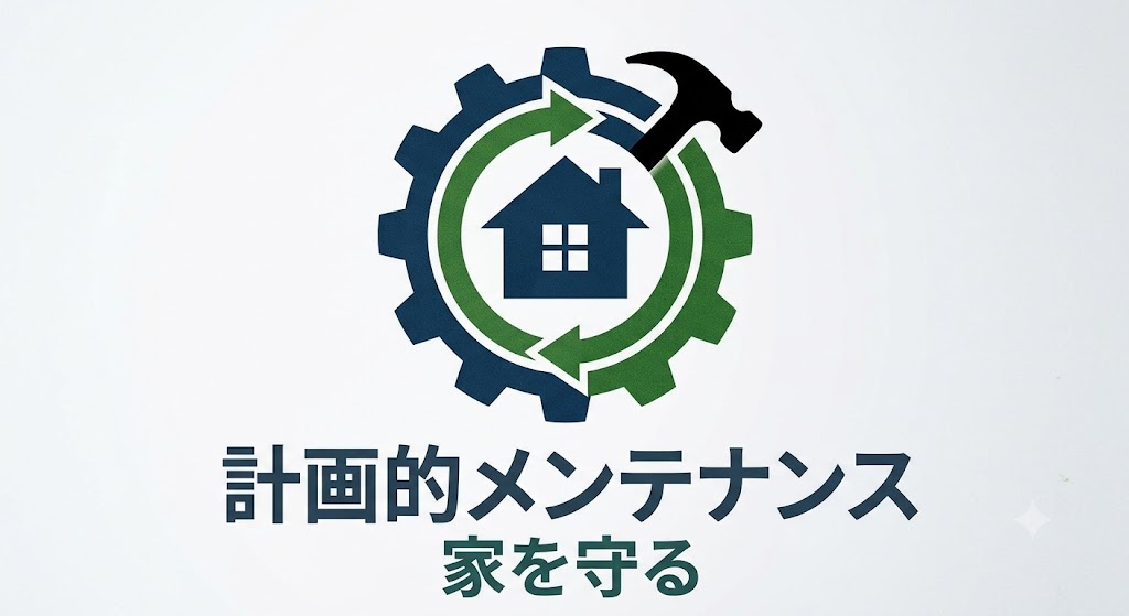 計画的メンテナンスで家を守るロゴイメージ